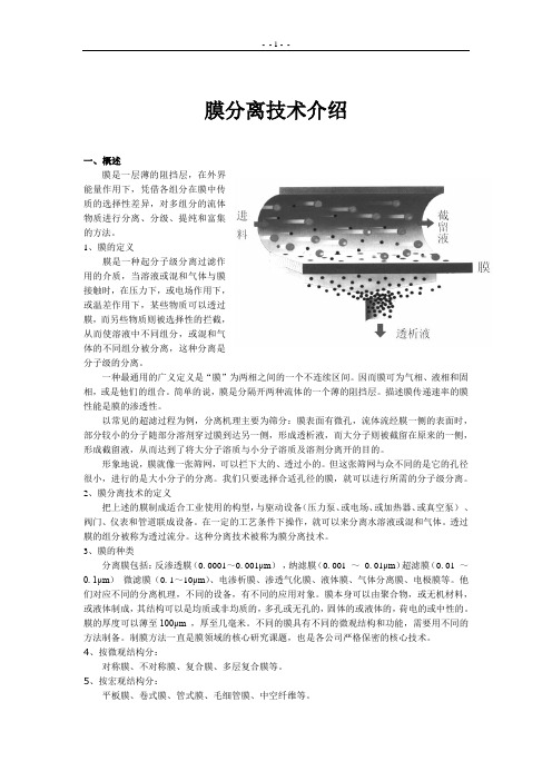 膜基础知识