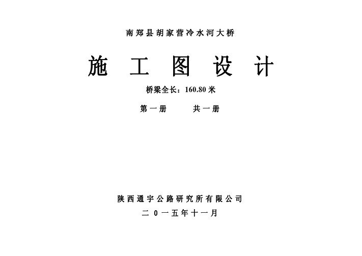 南郑县胡家营冷水河大桥1