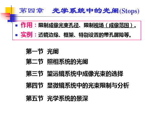 几何光学第四章
