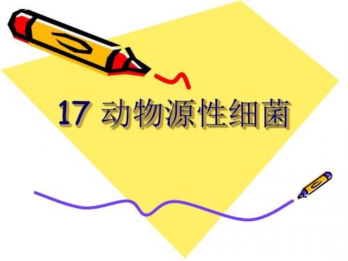 第17章 动物源性细菌-w