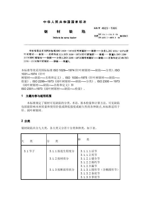 锯材缺陷(木材)11