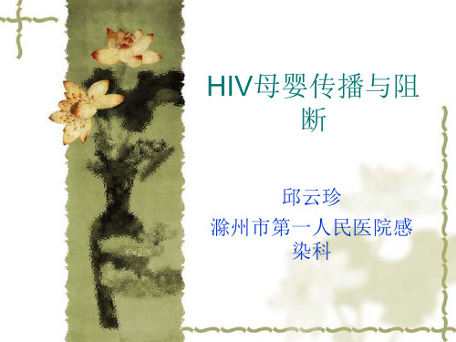 [宝典]艾滋病母婴阻断 - 副本