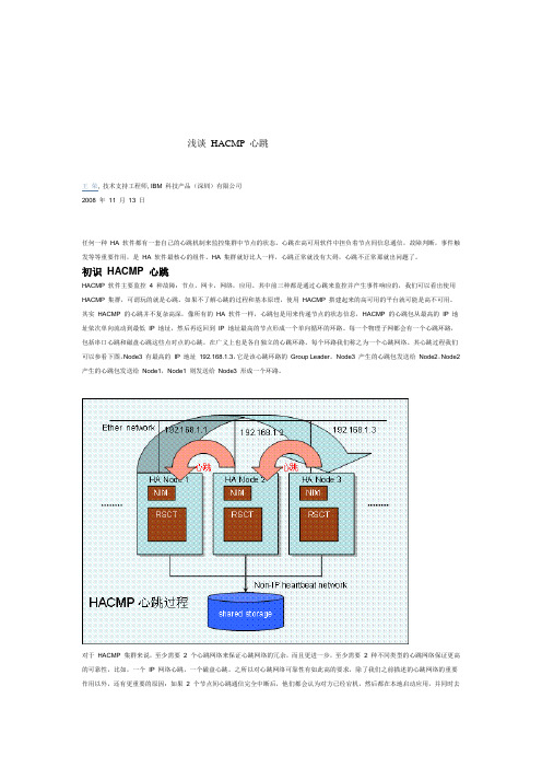 浅谈 HACMP 心跳
