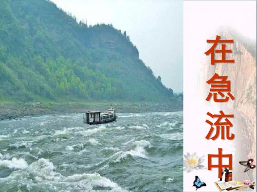 在急流中 PPT精品课件4