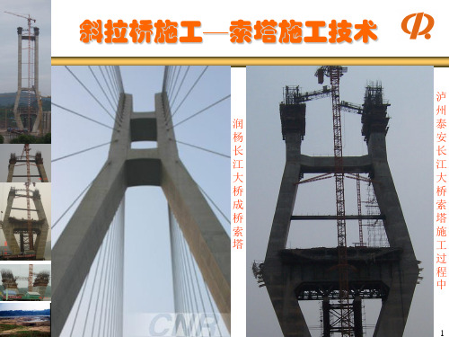 斜拉桥施工讲义(索塔)