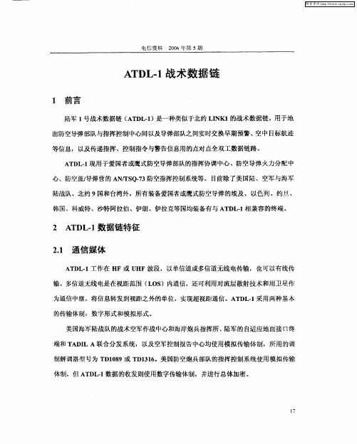 ATDL-1战术数据链