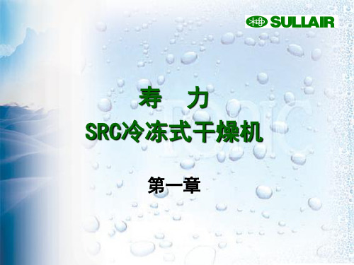 寿力冷冻式干燥机资料  ppt课件