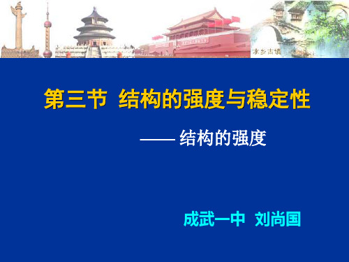 第三节 结构的强度分析
