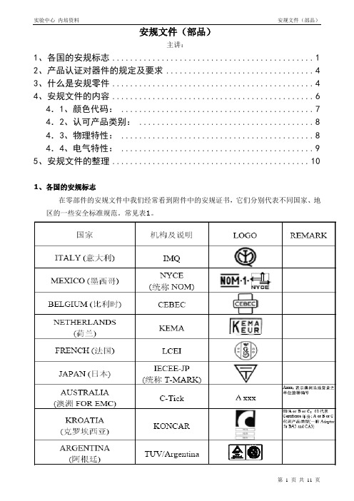 安规基础资料