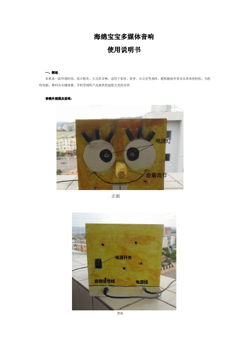 自制音箱使用手册
