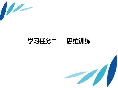 商务沟通-思维训练新(1)