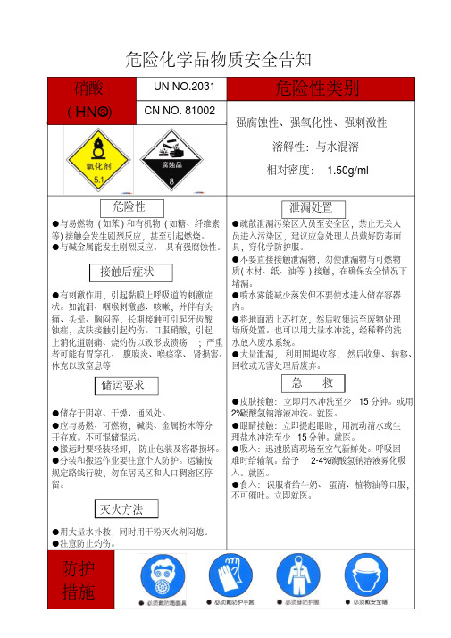 危险化学品安全告知牌(15种)种)剖析.pdf