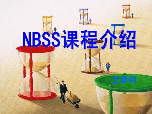 NBSS课程介绍