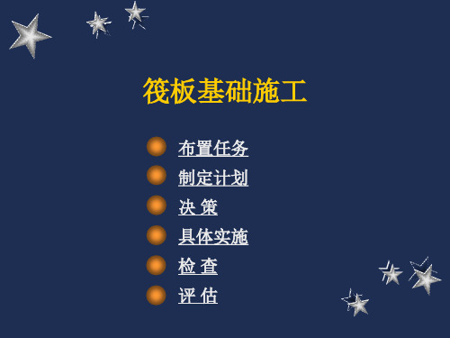 筏板基础