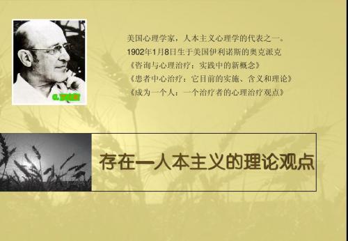 存在—人本主义的理论观点