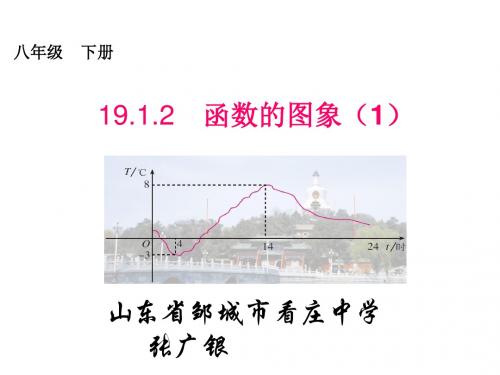 19.1.2《函数的图象》公开课课件