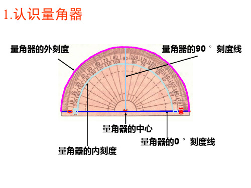 七年级数学课件怎样使用量角器