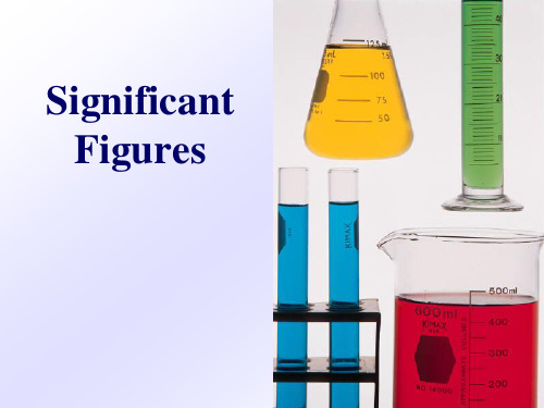 Significant figures