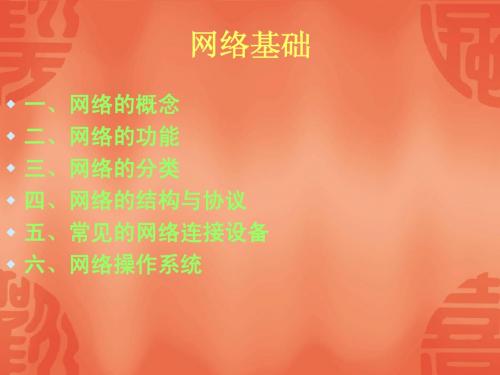 网络基础