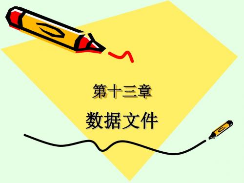 VB6.0课件第十三章