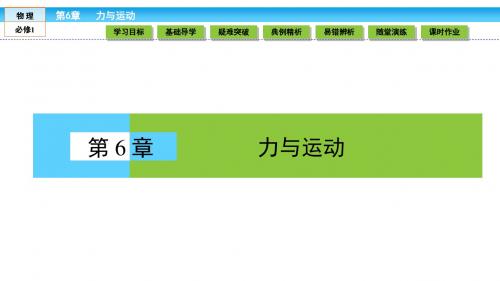 2018-2019学年鲁科版必修1 6.1牛顿第一定律 课件(51张)