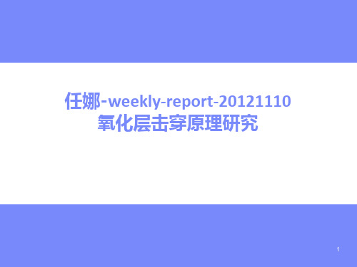 氧化层击穿原理ppt课件