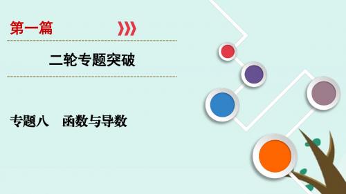 2019版高考数学二轮复习第1篇专题8函数与导数课件