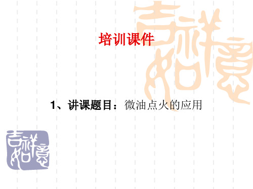电厂锅炉微油点火的应用