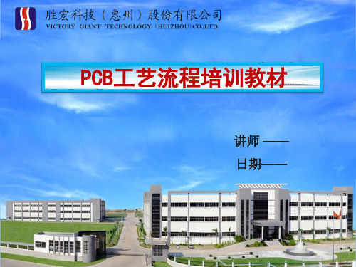 PCB工艺流程培训教材