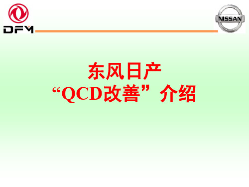 【20140209】东风汽车QCD改善报告第二部分