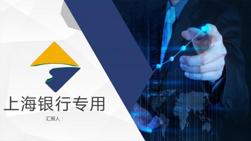 上海银行专用PPT模板