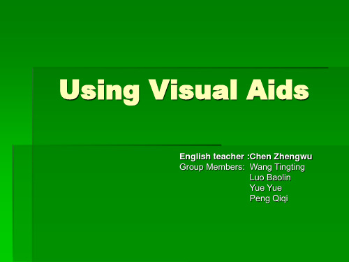 Using Visual Aids