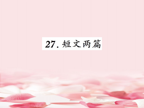 2021年八上语文27短文两篇 答谢中书书 记承天寺夜游练习题及答案课件
