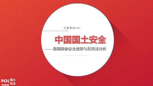 国土安全ppt课件