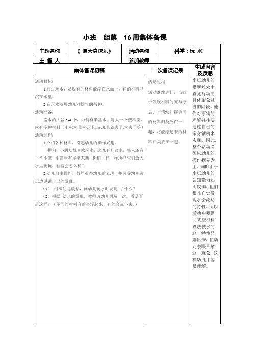 1幼儿小班下第十六周集体备课6