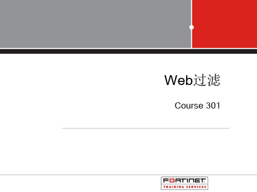 飞塔防火墙的Web过滤