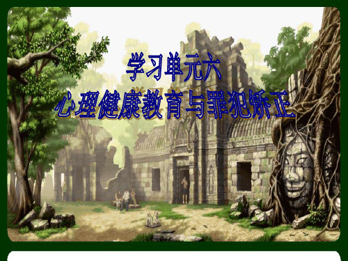 罪犯心理健康教育.ppt