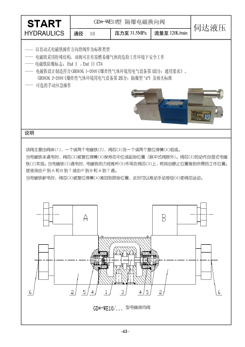 隔爆电磁阀10通径