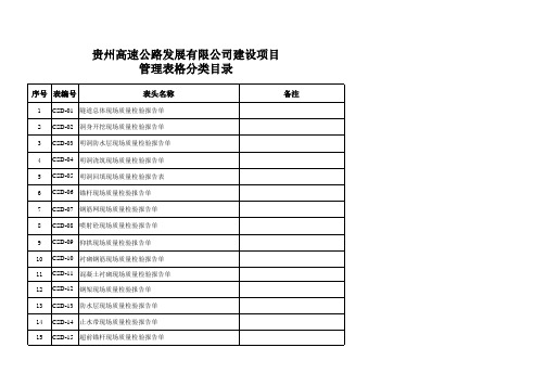隧道成型类现场质量检验报告单