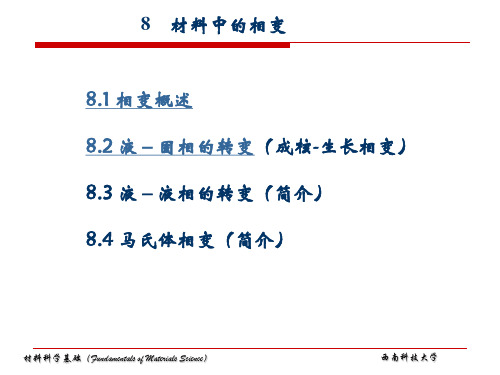 八材料中的相变.ppt