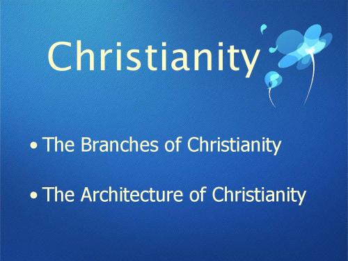 Christianity