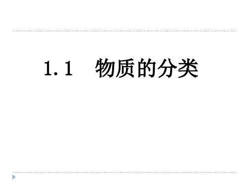 《物质的分类及转化》课件下载高中化学人教版