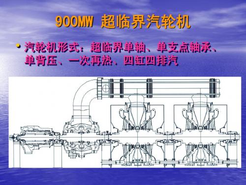 外高桥900 MW超临界汽轮机介绍