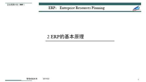 02ERP的基本原理