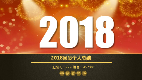 2018团员个人总结
