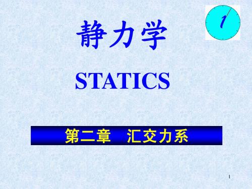 汇交力系