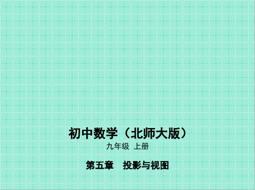 九年级数学上册 投影与视图视图课件 北师大版