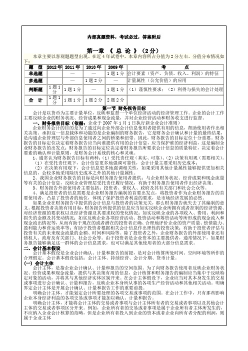 中级会计实务第章