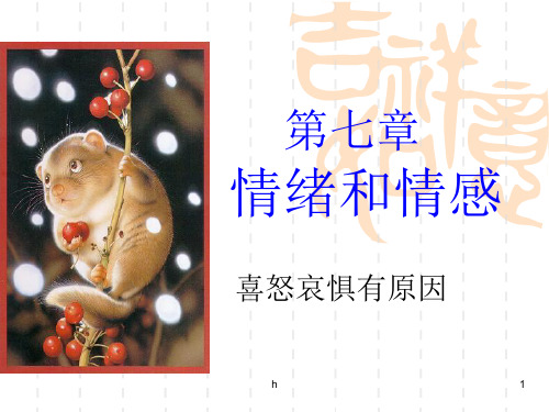《心理学情绪和情感》PPT课件