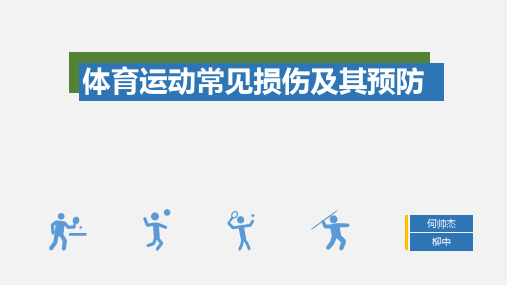 体育与健康—运动常见疾病及处理 ppt课件(1)
